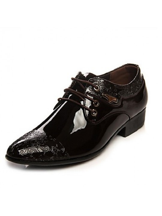 Men's Shoes PU Office & Career / Casual / Party & Evening Oxfords Office & Career / Casual / Party & Evening Low Heel Lace-up / Others  