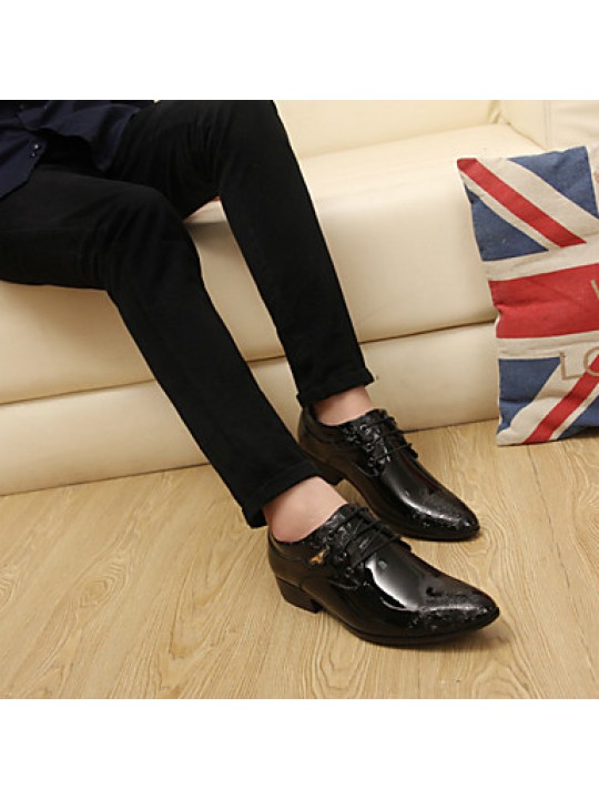 Men's Shoes PU Office & Career / Casual / Party & Evening Oxfords Office & Career / Casual / Party & Evening Low Heel Lace-up / Others  