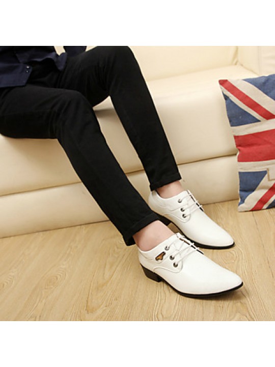 Men's Shoes PU Office & Career / Casual / Party & Evening Oxfords Office & Career / Casual / Party & Evening Low Heel Lace-up / Others  